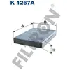 Filtron Filtre pour air intérieur, k1267 a