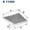 Filtron Filtre d'habitacle pour MERCEDES-BENZ: Classe E, Classe CLS (R...