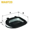 Filtre à air wix wa9723