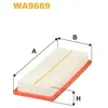Filtre à air wix wa9689