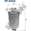 Filtron Filtre à carburant, pp839/8