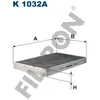 Filtron k1032A-filtre, air de l'habitacle