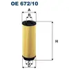 Oliefilter OE67210 Filtron