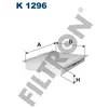 Filtron k1296-filtre, air de l'habitacle