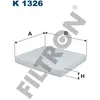 Filtron Filtre d'habitacle