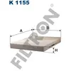 Filtron K1155 Filtre à air intérieur