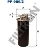 Filtron Filtre à carburant, pp986/2
