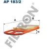 Filtron Filtre à air, ap183/2