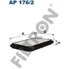 Filtron Filtre à air, ap176/2