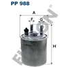 Filtron Filtre à carburant, pp988