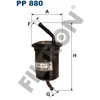 Filtron Filtre à carburant, pp880