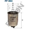 Filtron Filtre à carburant, pp864