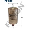 FILTRON PP849 Injecteur de Carburant
