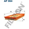 Filtron Filtre à air ap064