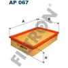 Filtron Filtre à air ap067