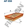 Filtron Filtre à air ap058