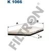 Filtron Filtre d'habitacle k1066