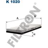 Filtron K1020 Filtre à air intérieur