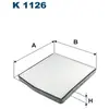 Filtron Filtre d'habitacle pour VOLVO: V70, S80, S60, XC 90, XC 70 (Re...