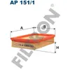 Filtron Filtre à air, ap151/1