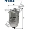 Filtron Filtre à carburant, pp839/2