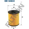 Filtron oe648/2 Filtre à huile