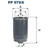 Filtron Filtre à carburant pour HYUNDAI: Santa Fe, i30, i40 & KIA: Sor...