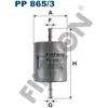 Filtron Filtre à carburant, pp865/3