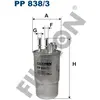 Filtron Filtre à carburant, pp838/3