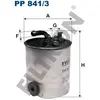Filtron pp841/3 Filtre à carburant