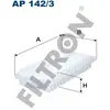 Filtron Filtre à air, AP142/3