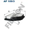 Filtron Filtre à air, AP109/3