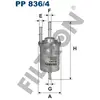 Filtron Filtre à carburant, pp836/4