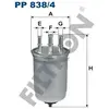 Filtron Filtre à carburant, pp838/4
