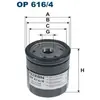Oliefilter OP6164 Filtron