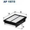 Filtre À Air Ap1975 Filtron