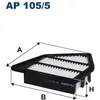 Filtre À Air Ap1055 Filtron