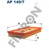FILTRON AP149/7 Compartiments Moteur