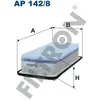 Filtron Filtre à air AP142/8