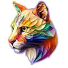 Wooden City Puzzle: GAUDY COUGAR 150/15, en bois, 8+