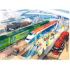 Castorland Train Station - 100pcs
