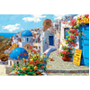 Puzzle Castorland - Printemps à Santorin, 2000 pièces