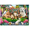 Puzzle 180 pièces - CASTORLAND - Animaux dans le parc - Enfant - 100-200 pièces - Mixte