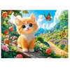 Castorland Puzzle « KotÄ  en promenade », 120 pièces (120 pièces)