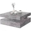 COFFEE Natec, Table basse, Table d'appoint (78 x 78 x 35,4 cm)