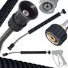 ROSFIX Lance Haute Pression Coudée 60 cm 15° M22x1.5   Acier Inox  Poi...
