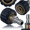 ROSFIX Adaptateur M22x15 Femelle vers Raccord Rapide 3/8   Laiton Acie...