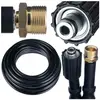 ROSFIX Rallonge de tuyau, tuyau haute pression 15m M22-M2 pour nettoyeur haute pression Kärcher / Kranzle