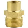 ROSFIX Adaptateur/réduction M22 à 1/4"" pour nettoyeur haute pression