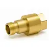 ROSFIX Adaptateur M22IG vers TR22AG   Laiton Haute Pression 300 bar  1...